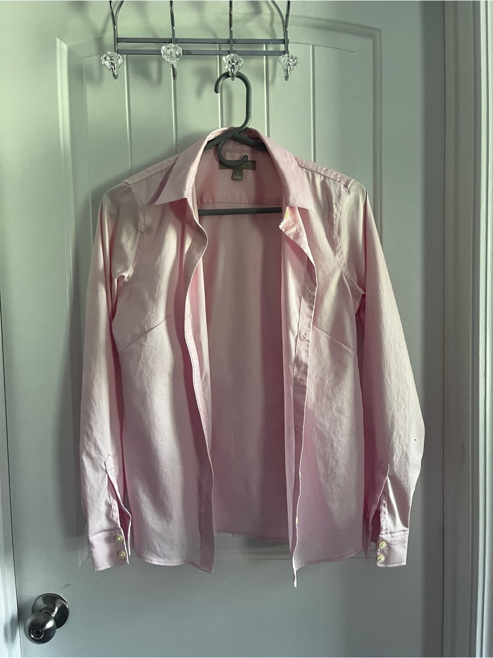 Banana Republic Light Pink Non-Iron Fitted Shirt
